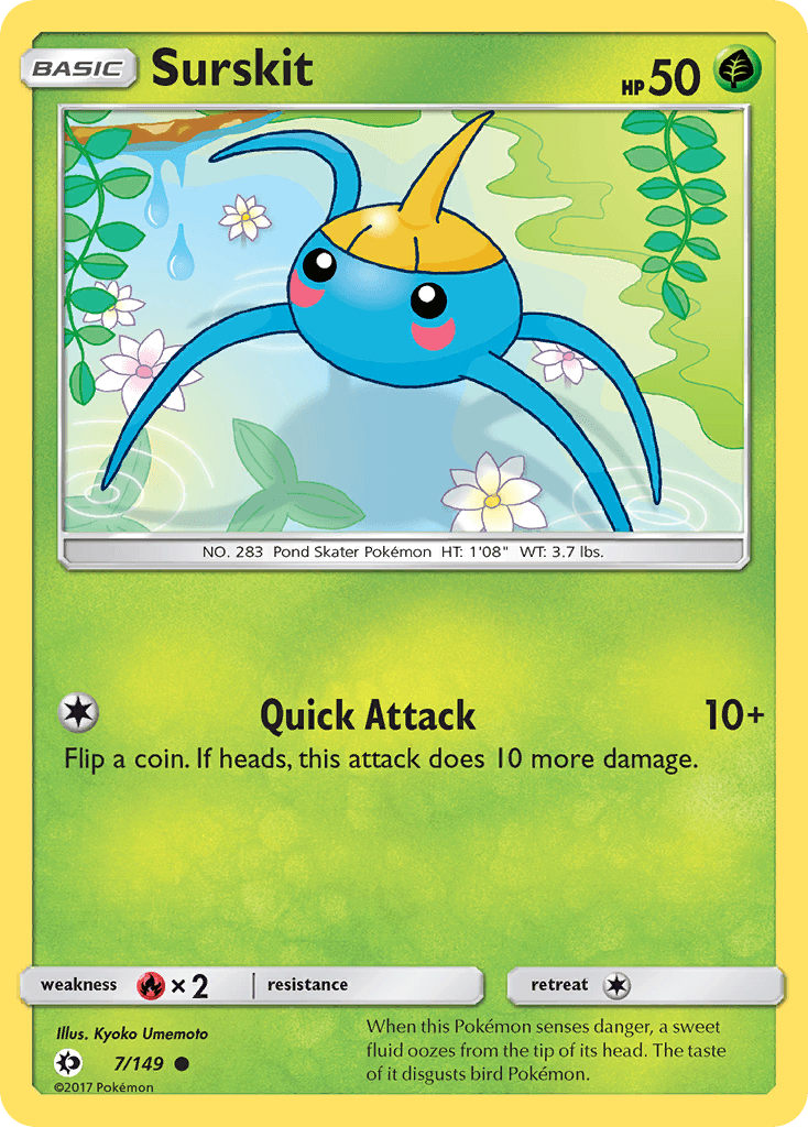 Surskit: Sun & Moon