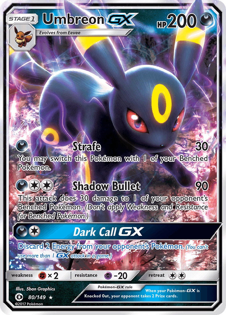 Umbreon-GX: Sun & Moon