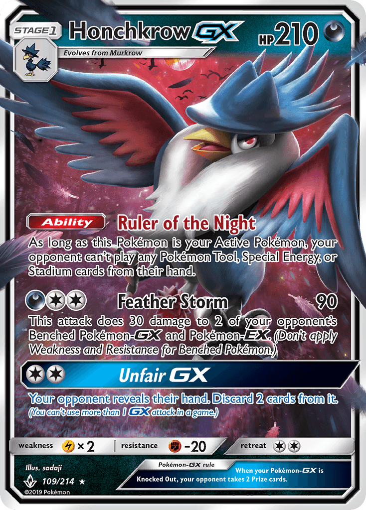 Honchkrow-GX: Unbroken Bonds