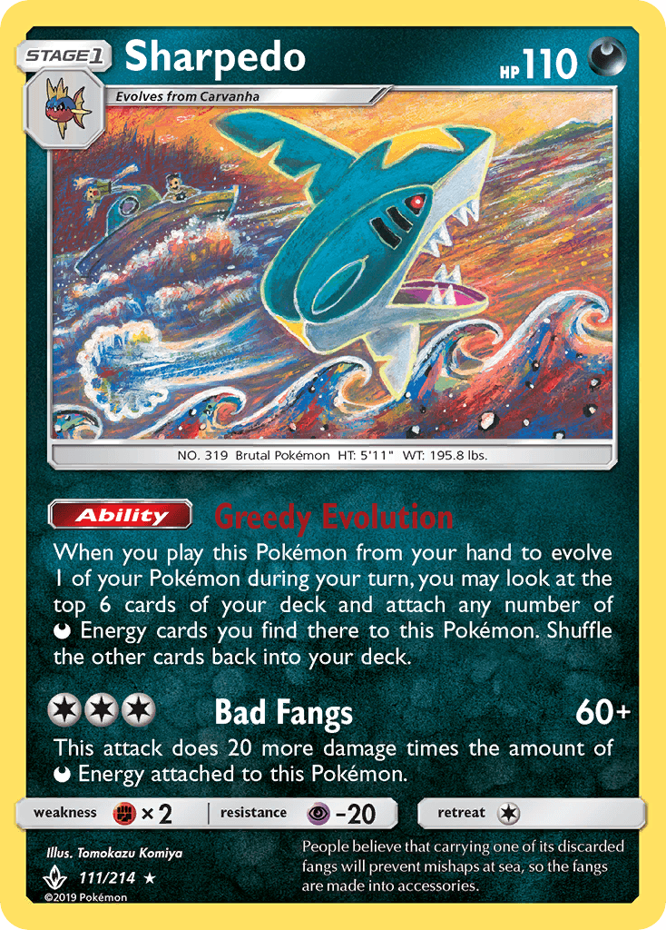 Sharpedo: Unbroken Bonds