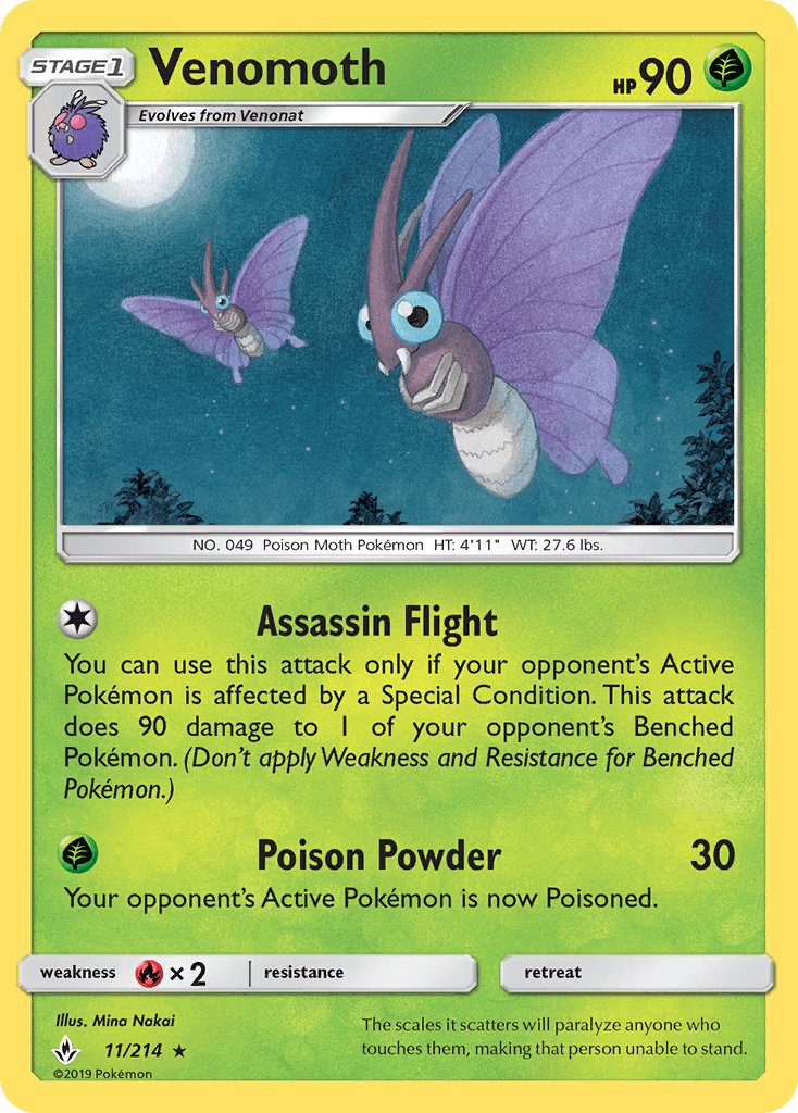 Venomoth: Unbroken Bonds