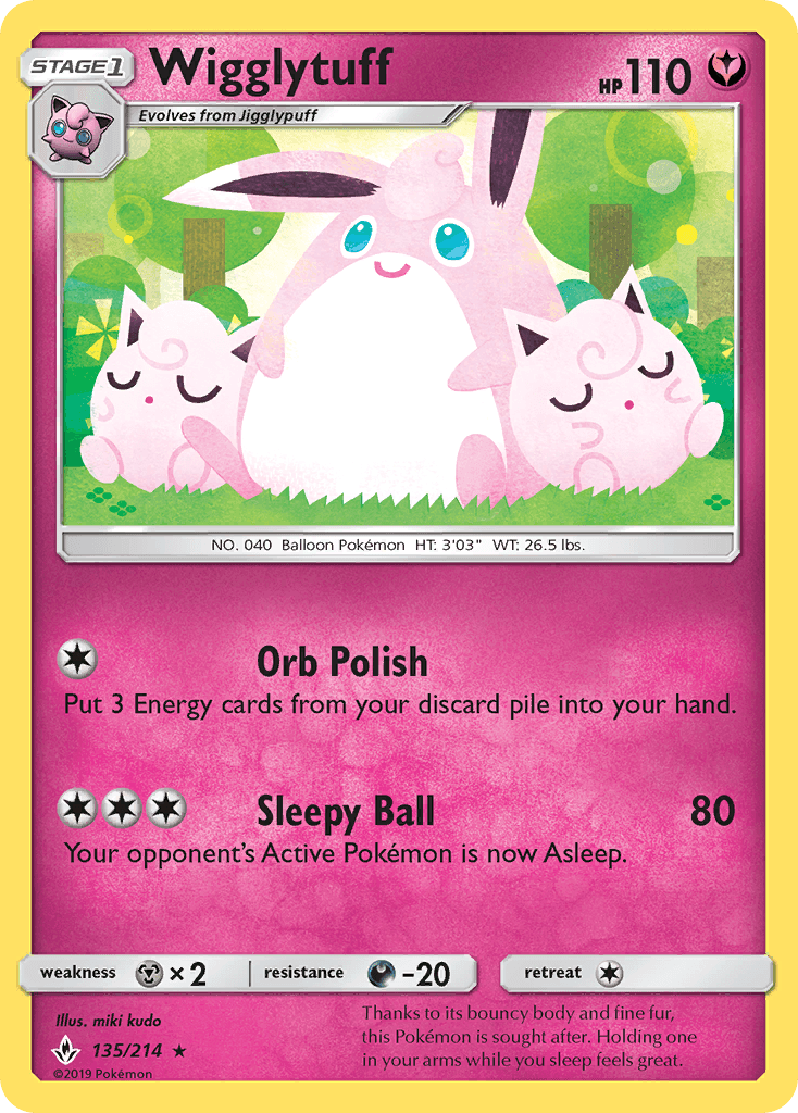 Wigglytuff: Unbroken Bonds