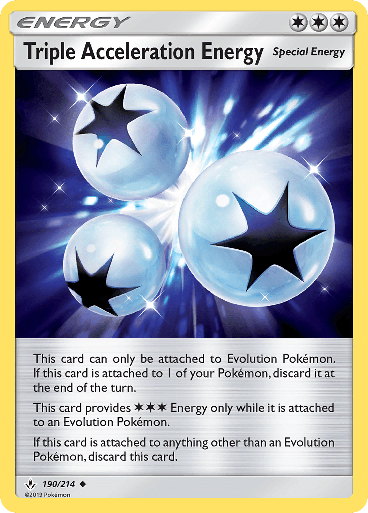 Triple Acceleration Energy: Unbroken Bonds