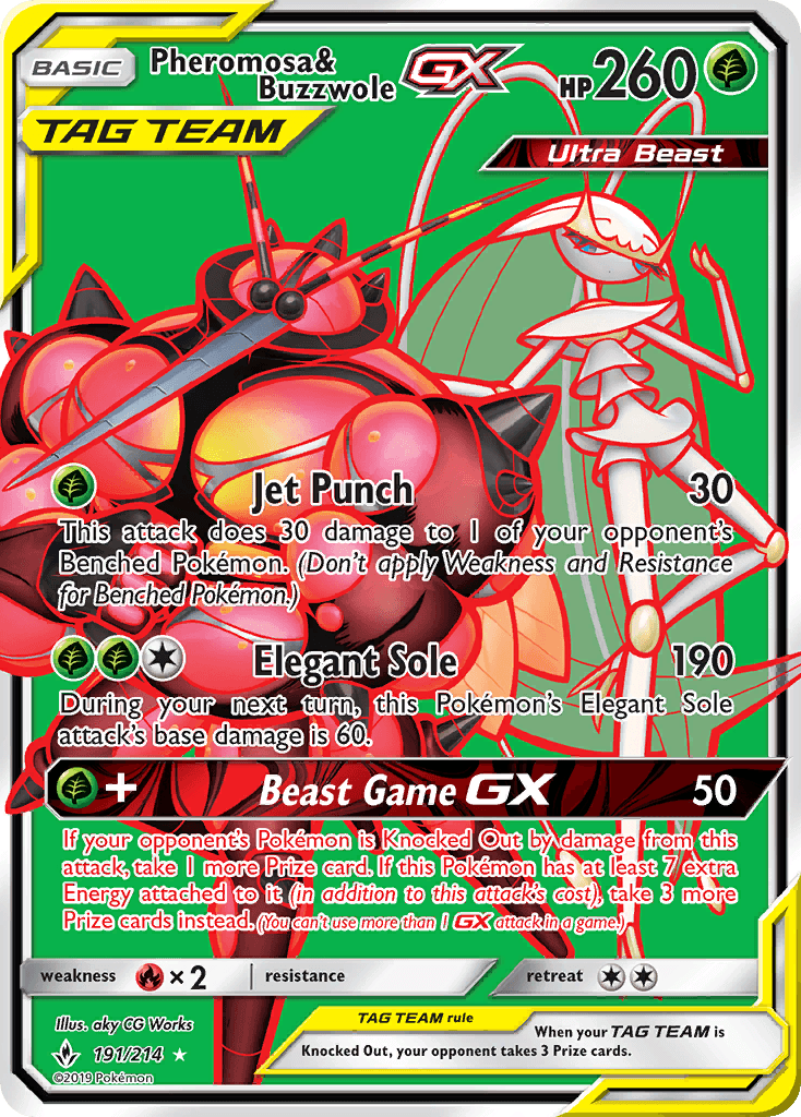 Pheromosa & Buzzwole-GX: Unbroken Bonds