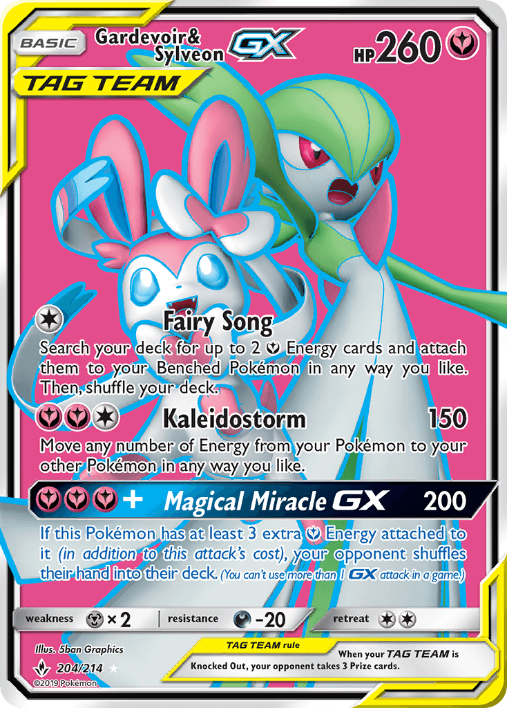 Gardevoir & Sylveon-GX: Unbroken Bonds