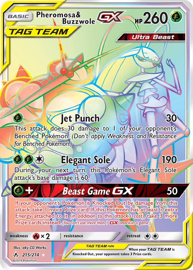 Pheromosa & Buzzwole-GX: Unbroken Bonds