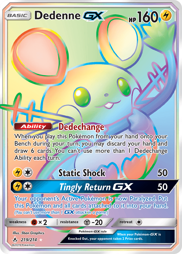 Dedenne-GX: Unbroken Bonds