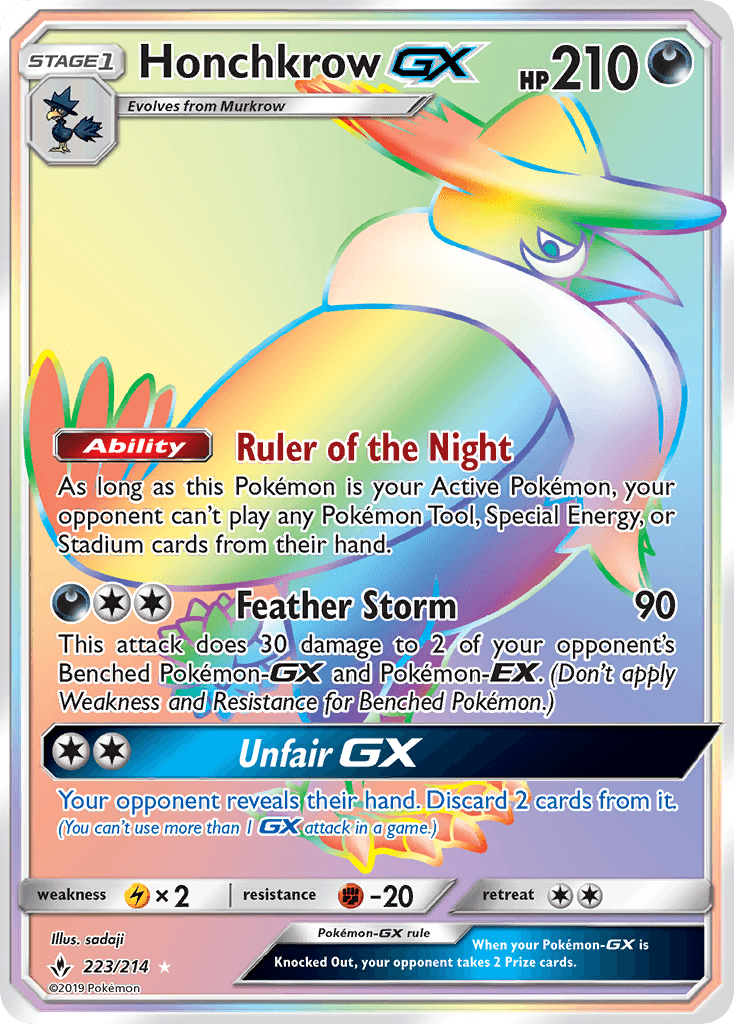 Honchkrow-GX: Unbroken Bonds