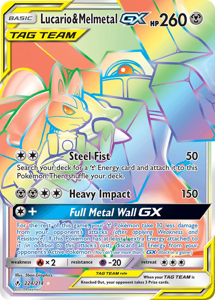 Lucario & Melmetal-GX: Unbroken Bonds