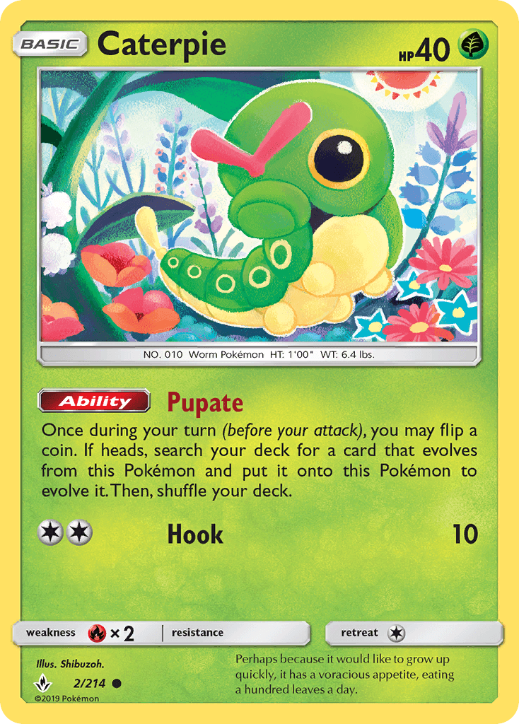 Caterpie: Unbroken Bonds