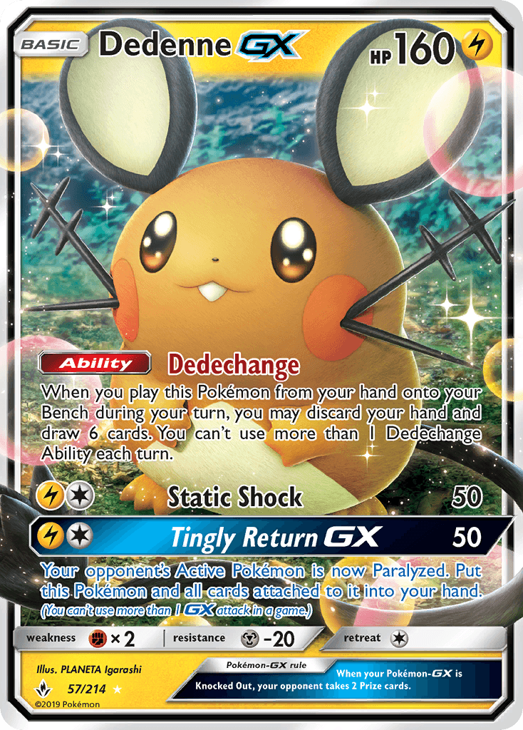 Dedenne-GX: Unbroken Bonds