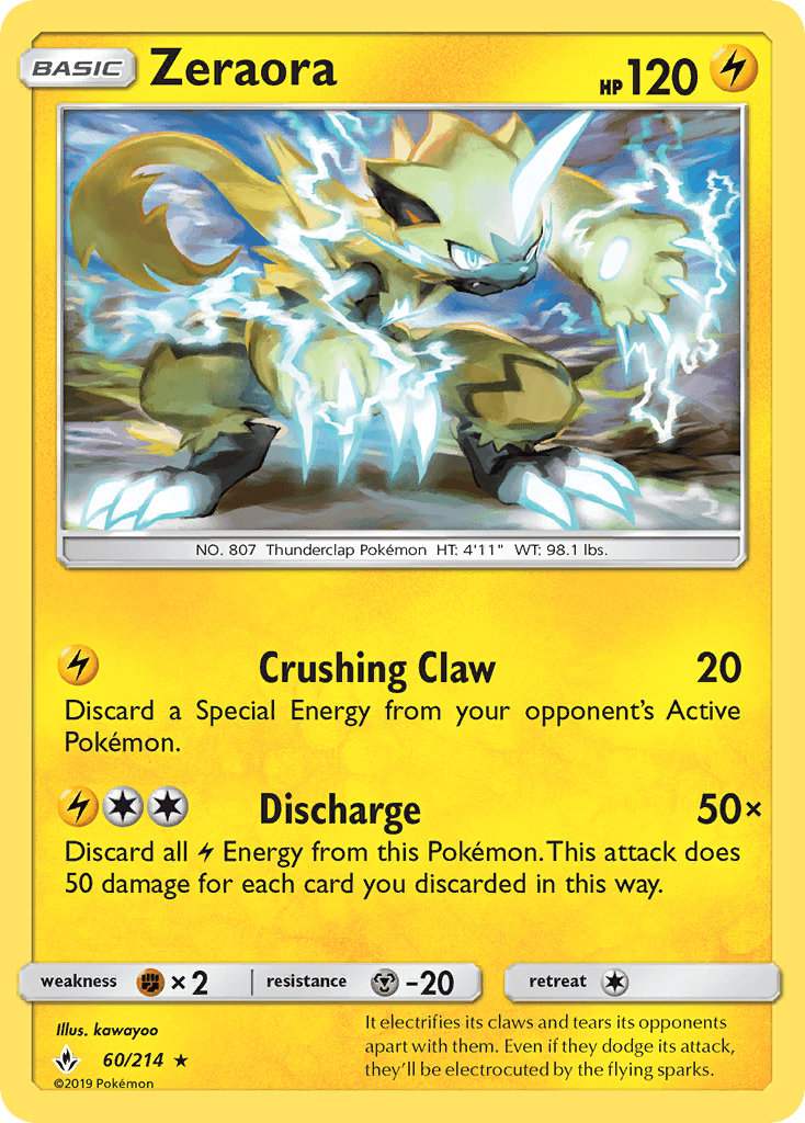 Zeraora: Unbroken Bonds