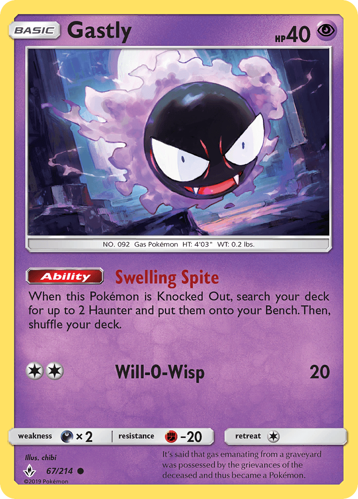 Gastly: Unbroken Bonds