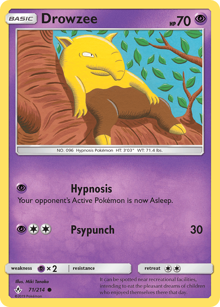 Drowzee: Unbroken Bonds