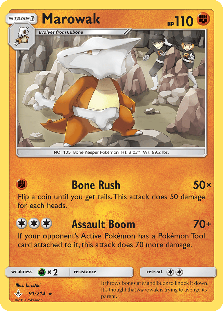 Marowak: Unbroken Bonds
