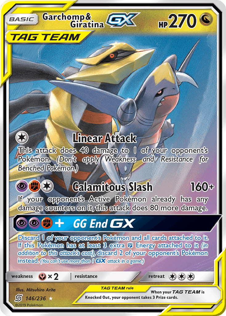 Garchomp & Giratina-GX: Unified Minds
