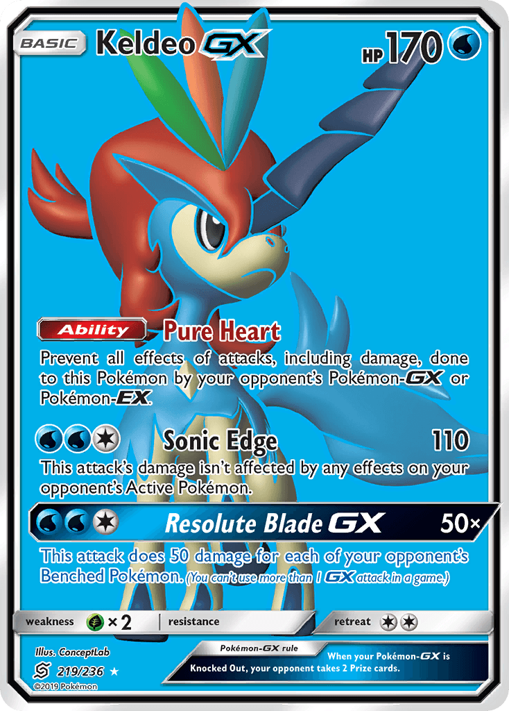 Keldeo-GX: Unified Minds