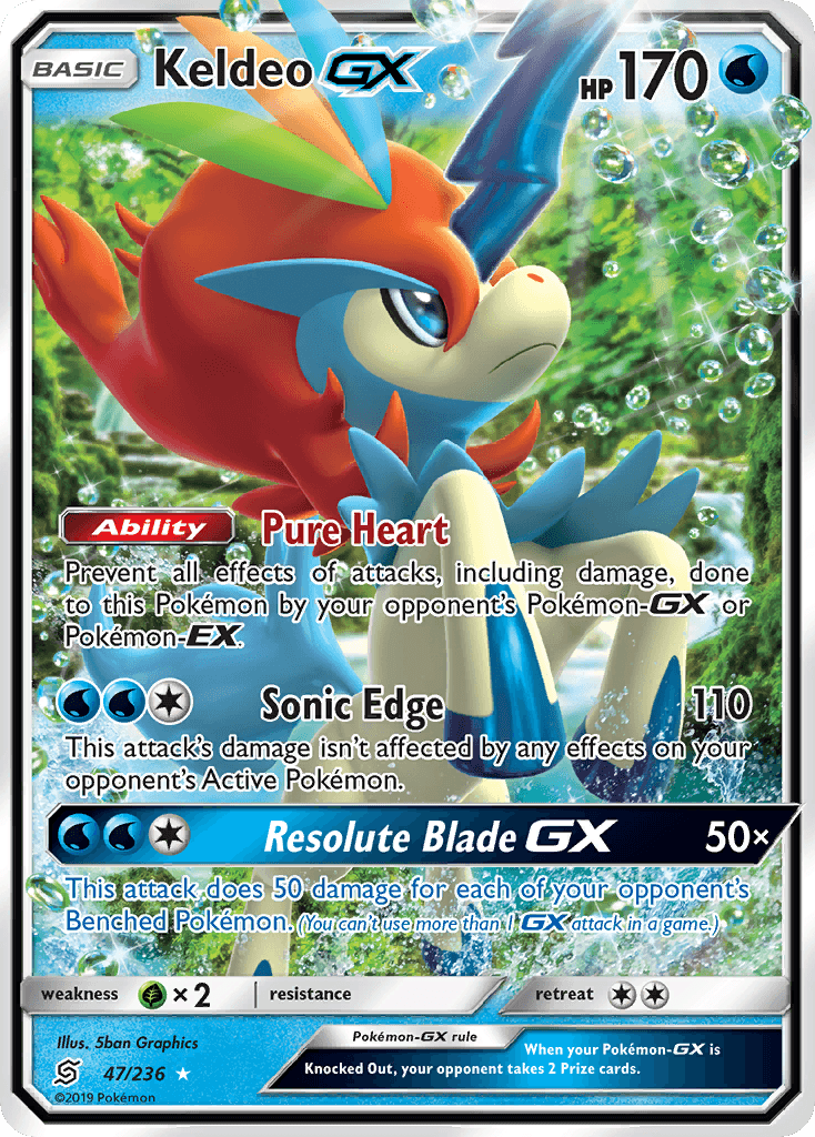 Keldeo-GX: Unified Minds