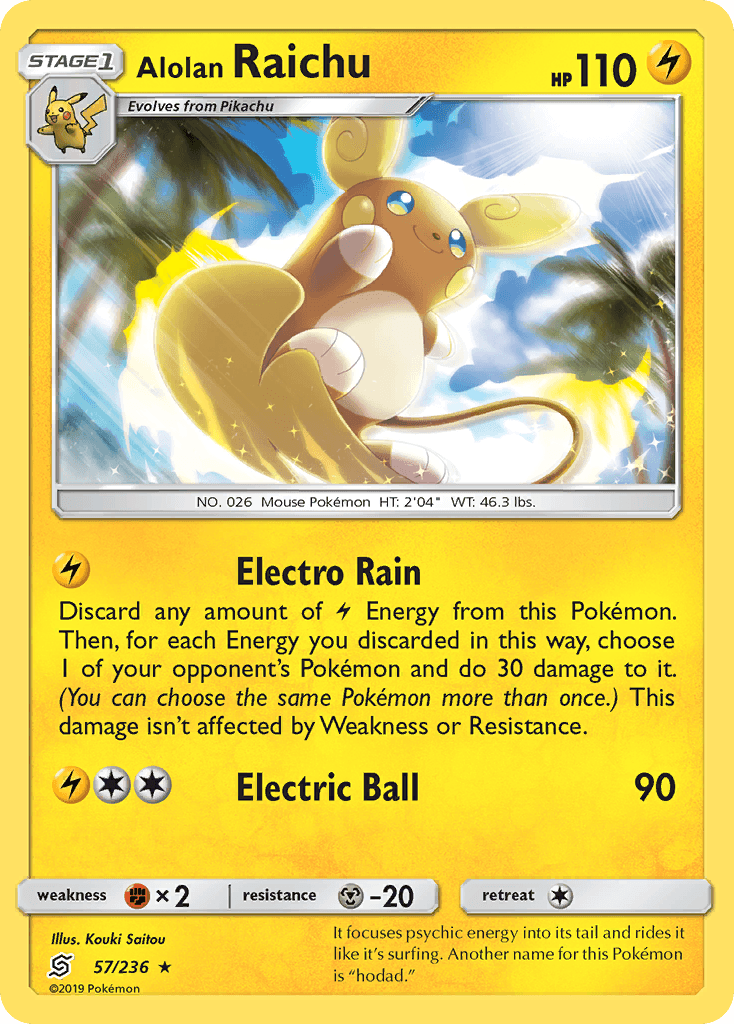 Alolan Raichu: Unified Minds
