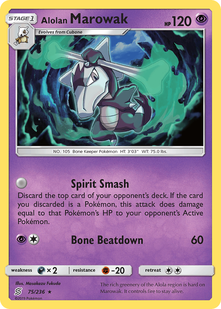 Alolan Marowak: Unified Minds