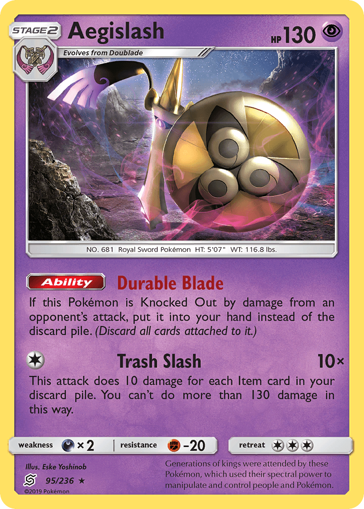 Aegislash: Unified Minds