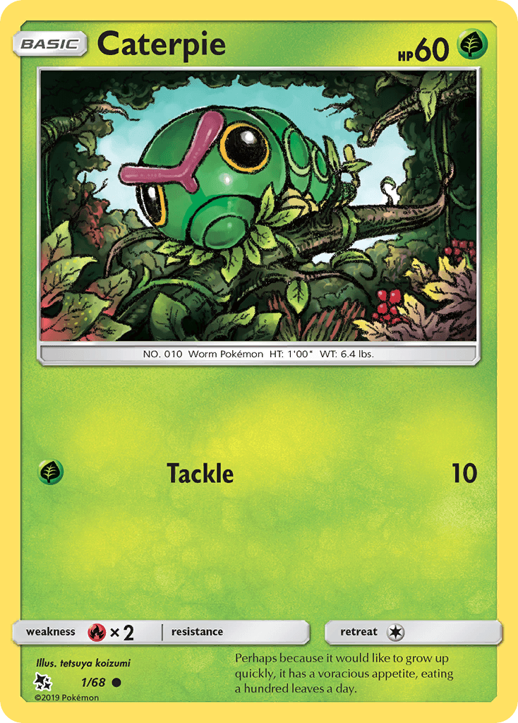 Caterpie: Hidden Fates