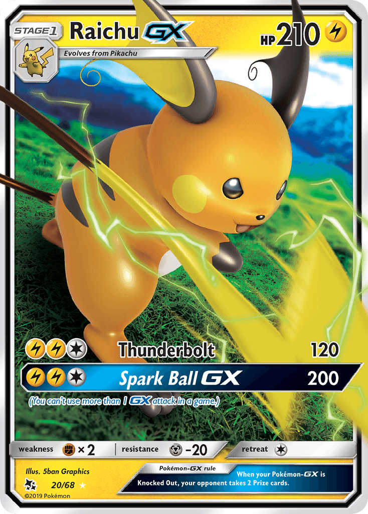 Raichu-GX: Hidden Fates