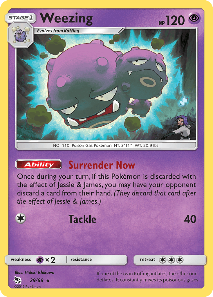 Weezing: Hidden Fates