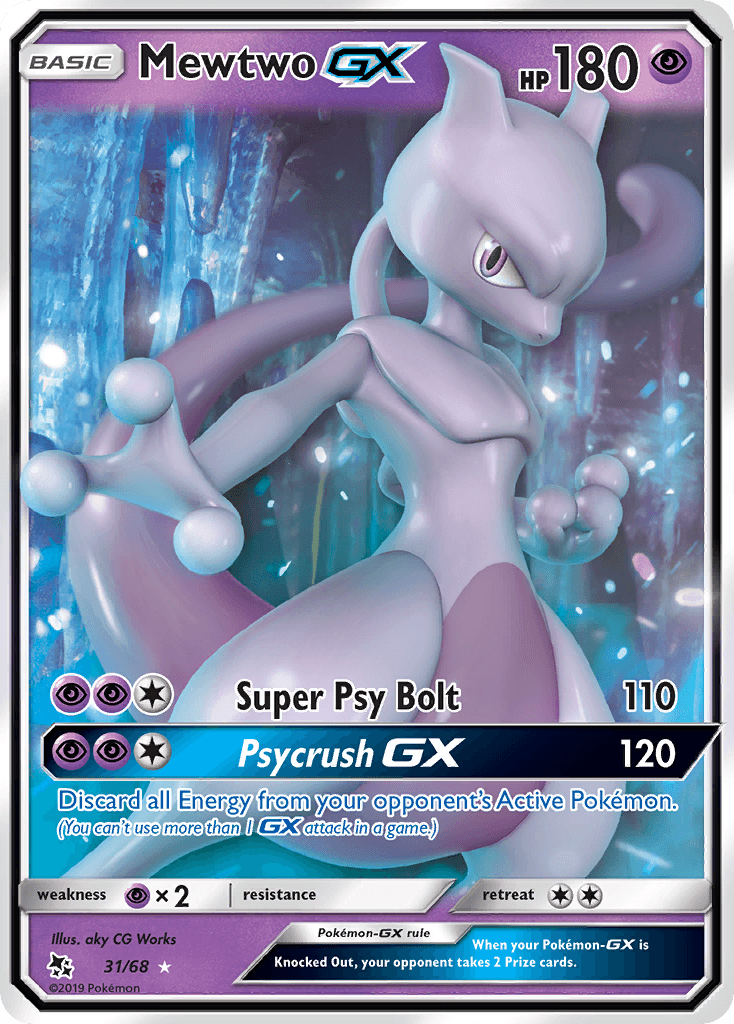 Mewtwo-GX: Hidden Fates