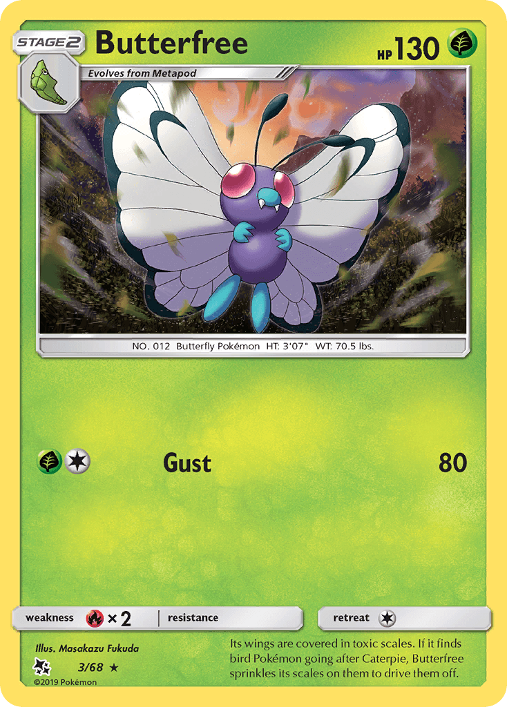 Butterfree: Hidden Fates