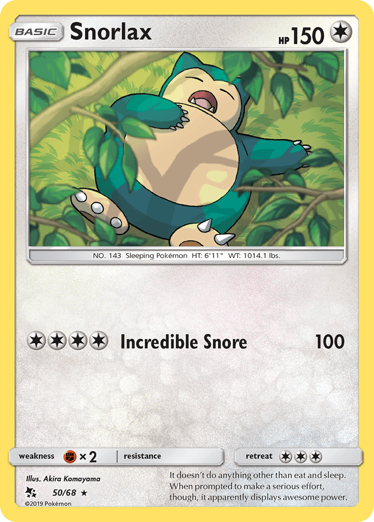 Snorlax: Hidden Fates