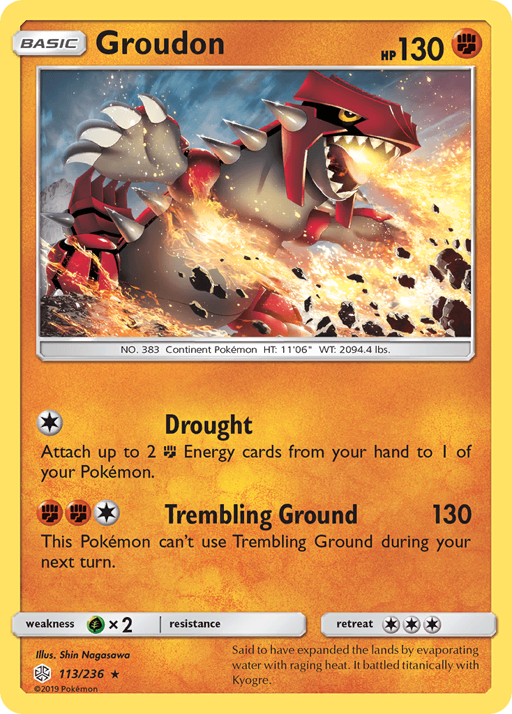 Groudon: Cosmic Eclipse