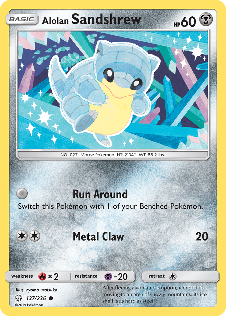 Alolan Sandshrew: Cosmic Eclipse