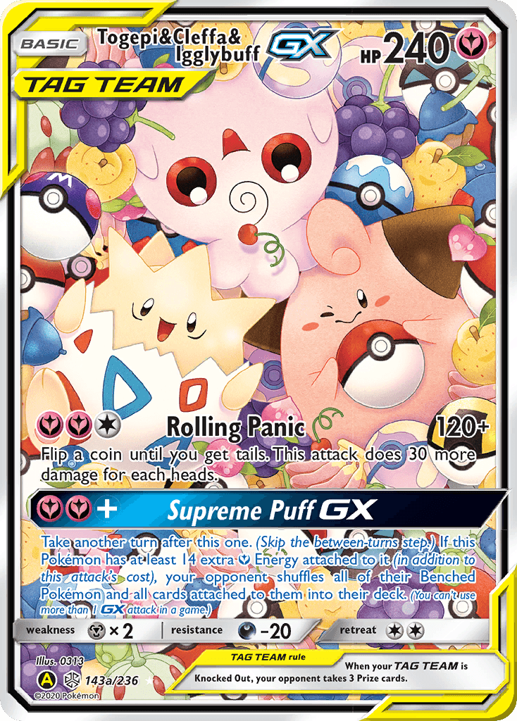 Togepi & Cleffa & Igglybuff-GX: Cosmic Eclipse