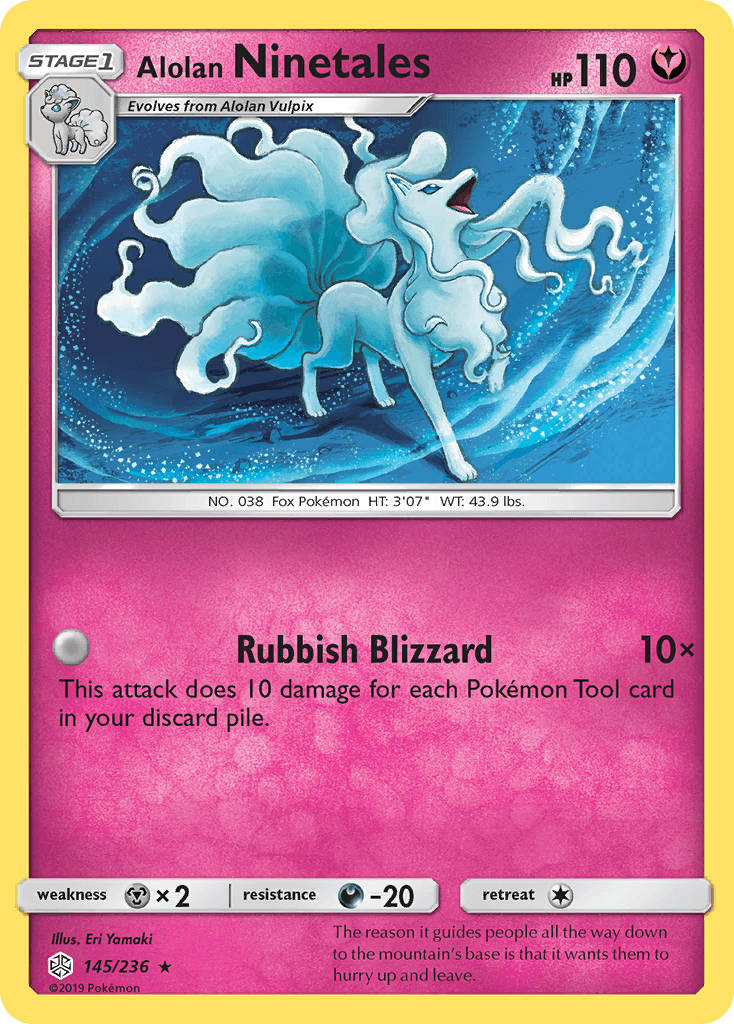 Alolan Ninetales: Cosmic Eclipse