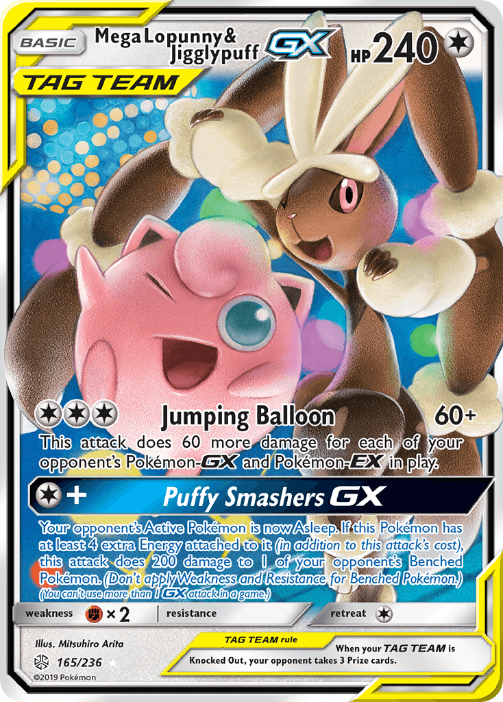Mega Lopunny & Jigglypuff-GX: Cosmic Eclipse