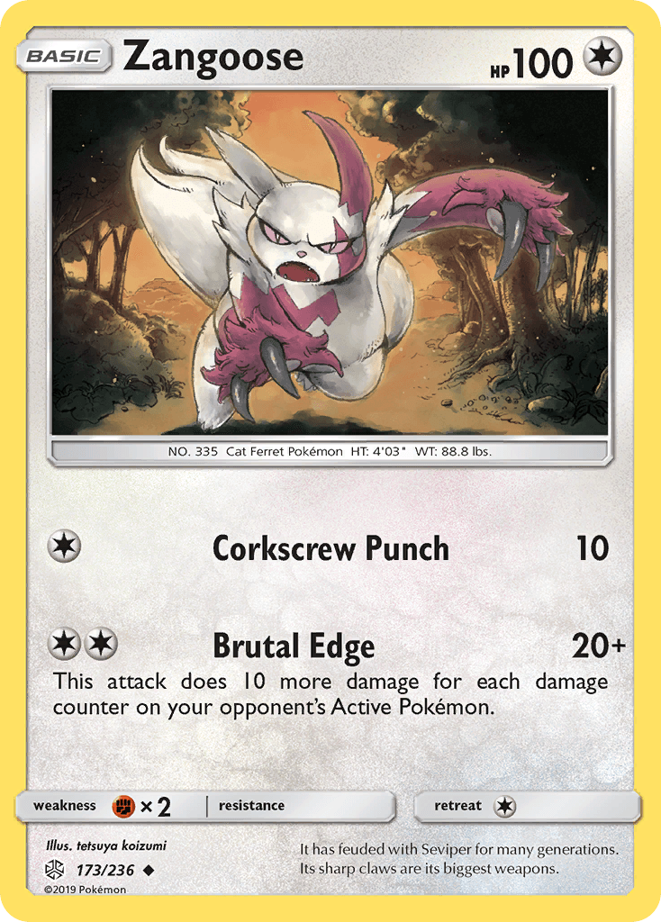 Zangoose: Cosmic Eclipse