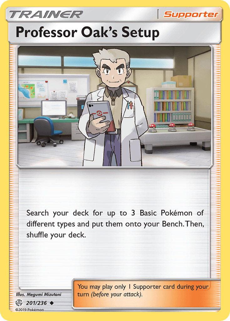 Professor Oak's Setup: Cosmic Eclipse
