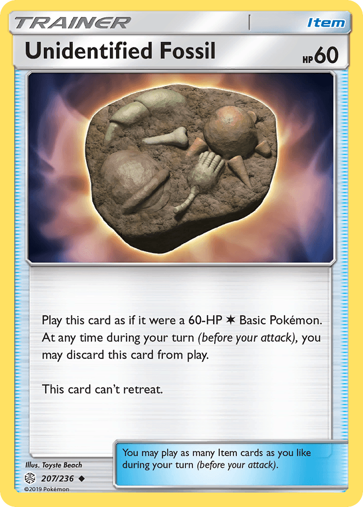 Unidentified Fossil: Cosmic Eclipse
