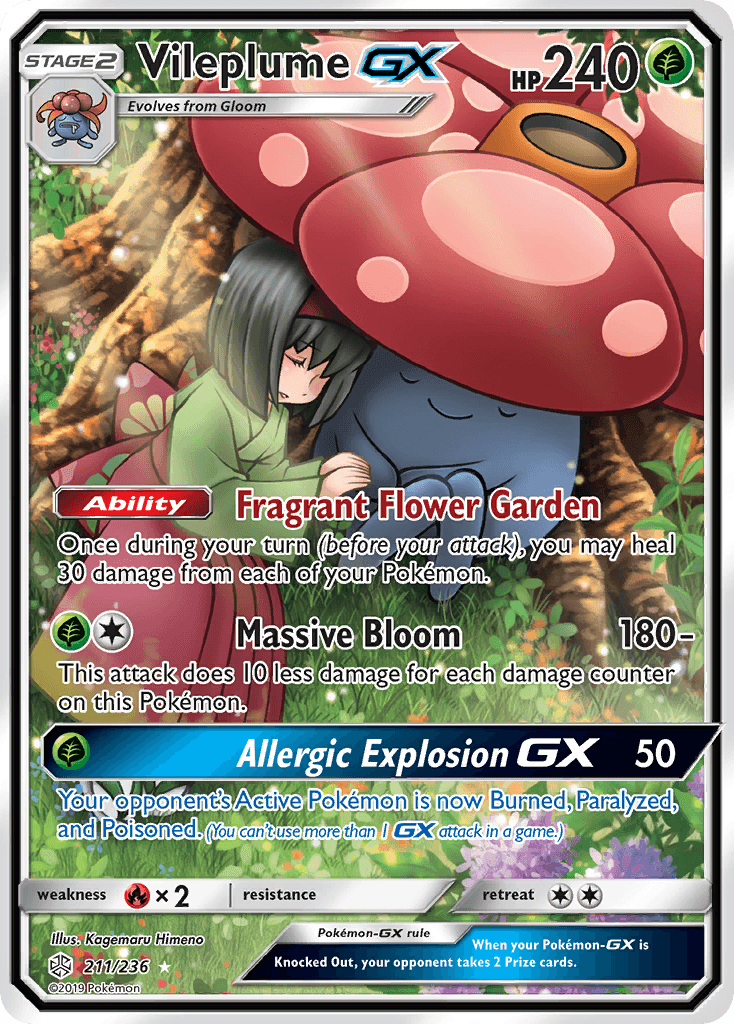 Vileplume-GX: Cosmic Eclipse