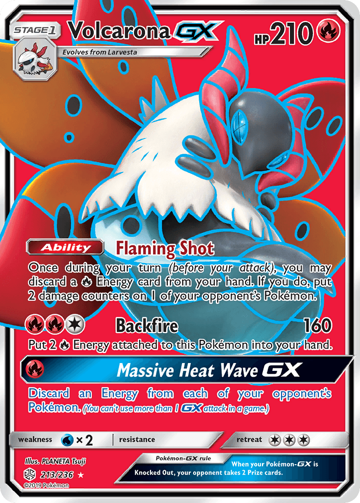 Volcarona-GX: Cosmic Eclipse