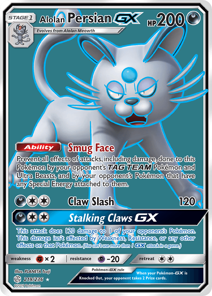 Alolan Persian-GX: Cosmic Eclipse