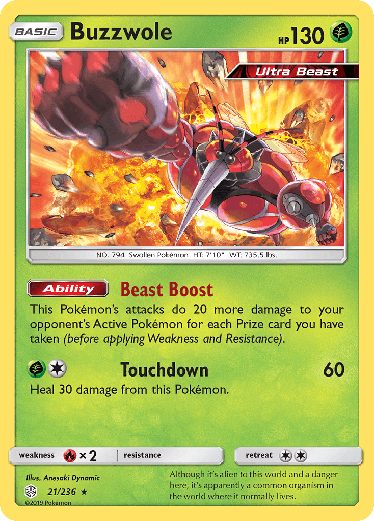 Buzzwole: Cosmic Eclipse