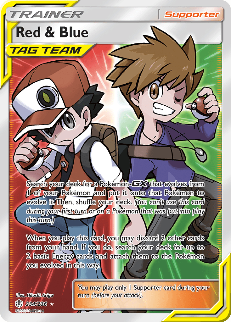 Red & Blue: Cosmic Eclipse