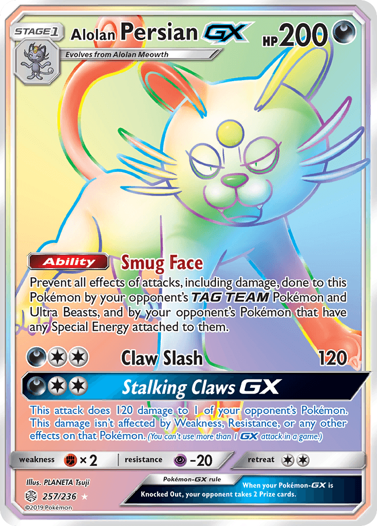 Alolan Persian-GX: Cosmic Eclipse