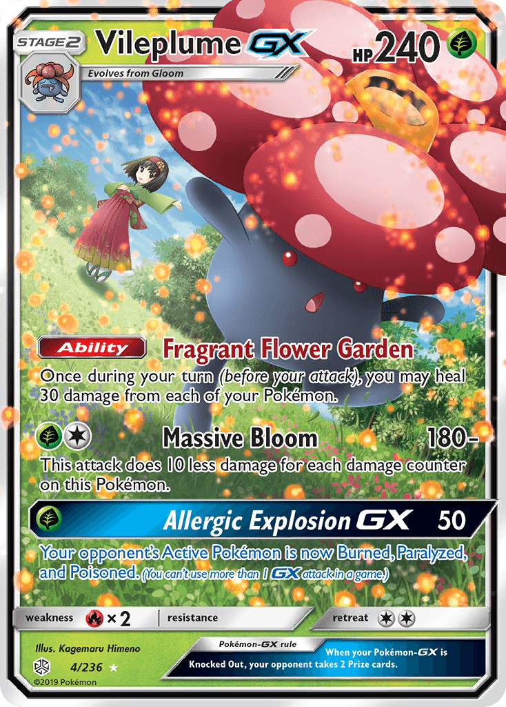 Vileplume-GX: Cosmic Eclipse