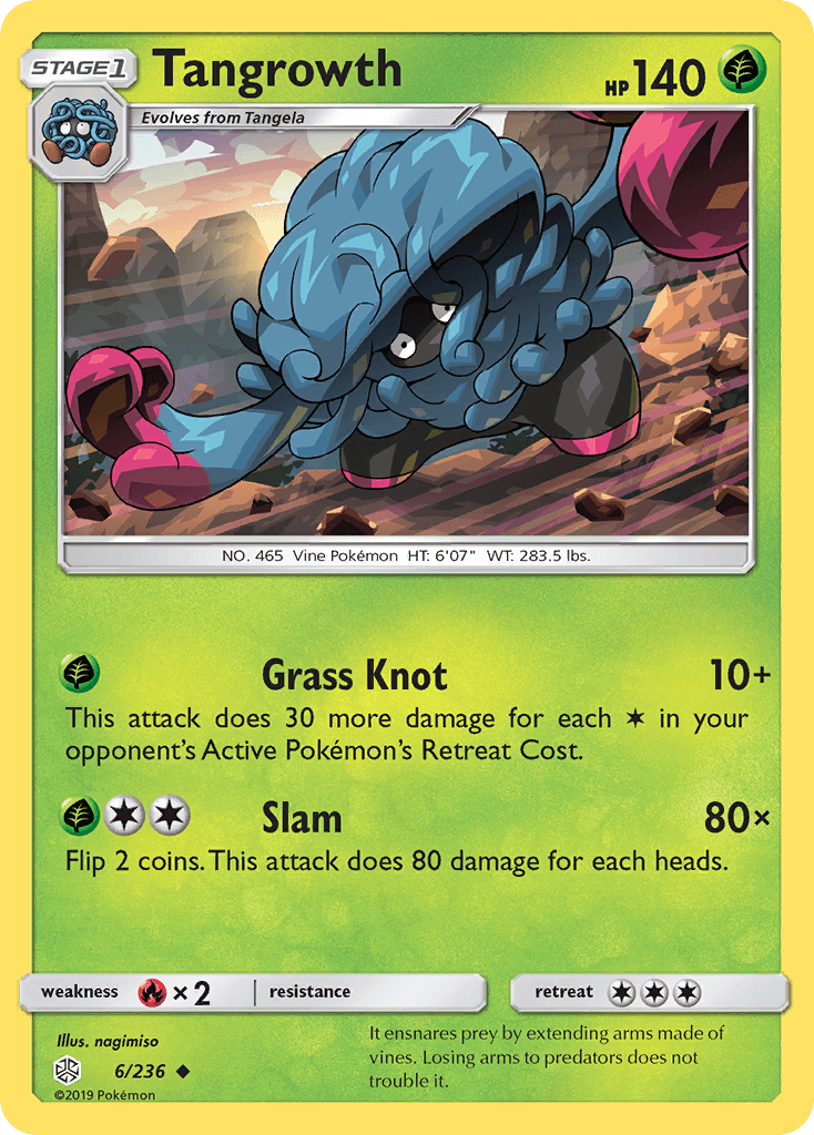 Tangrowth: Cosmic Eclipse
