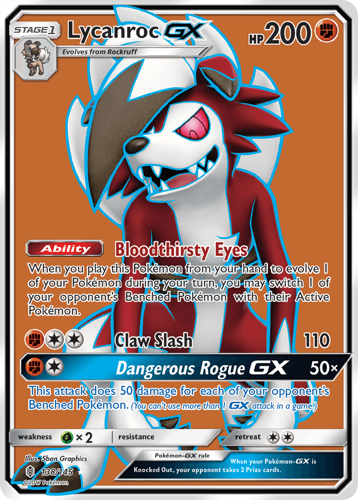 Lycanroc-GX: Guardians Rising