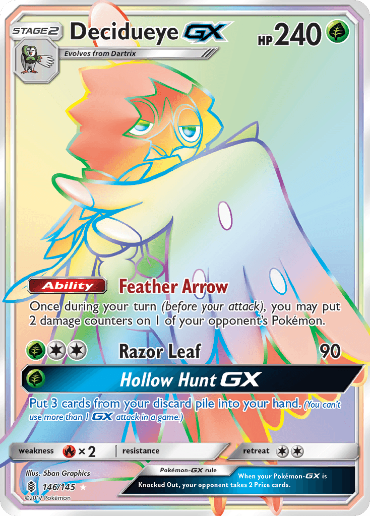 Decidueye-GX: Guardians Rising