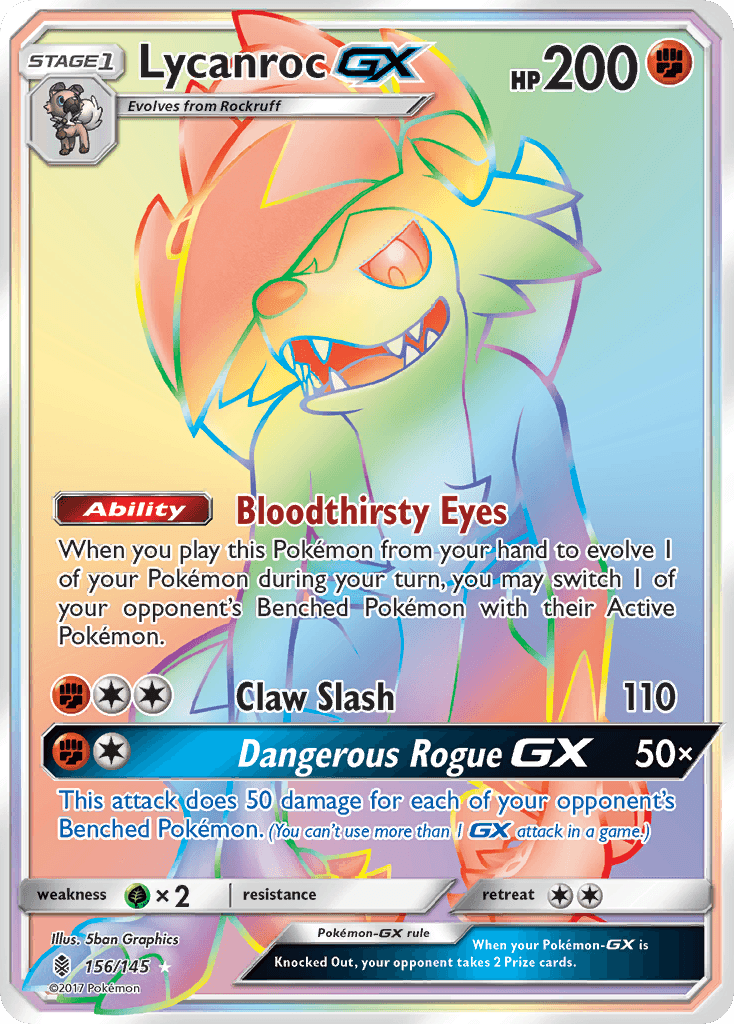 Lycanroc-GX: Guardians Rising